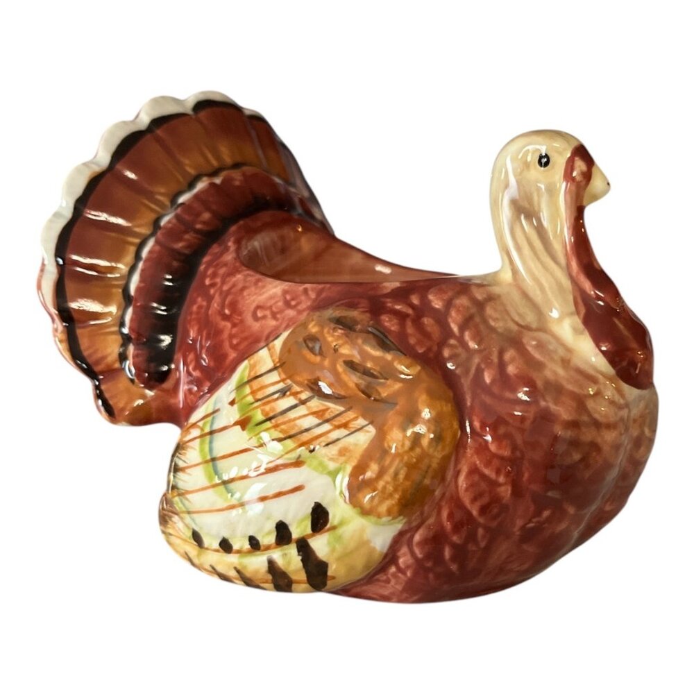 Yankee Candle Turkey Votive Holder – Festive Thanksgiving Decor Vintage